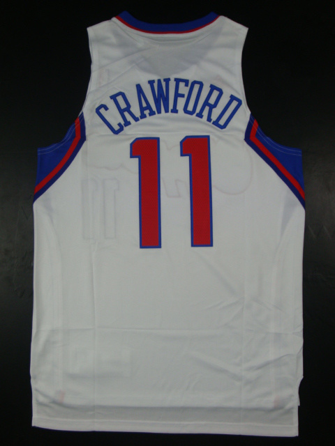 NBA Los Angeles Clippers 11 Jamal Crawford New Revolution 30 Swingman Home White Jerseys New for 2012 2013 Season